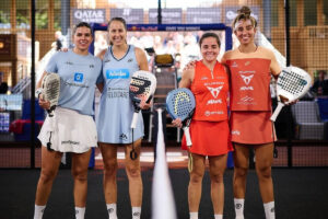 Habrá clásico entre las parejas 1 y 2 en Asunción: Gemma y Delfi frente a Bea y Paula